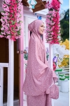 Telekung Travel Eirha Mom & Dotter Clay 
