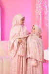 Telekung Lunara Sedondon Mak & Anak Marigold Peach 