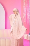 Telekung Lunara Sedondon Mak & Anak Marigold Peach 