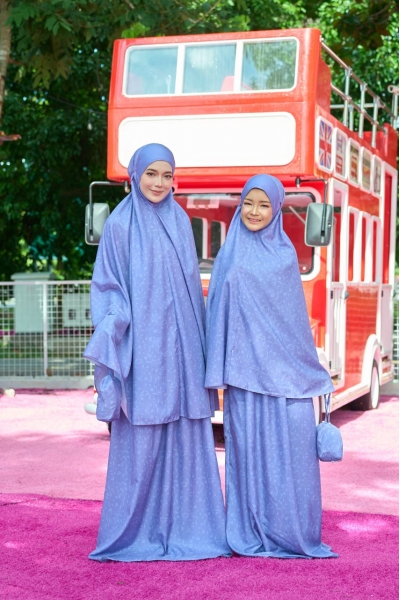 Telekung Travel Eirha Mom & Dotter Sapphire 