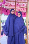 Telekung Travel Eirha Mom Navy Blue 