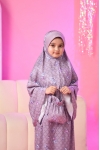 Telekung Travel Lunara Dotter Iris 