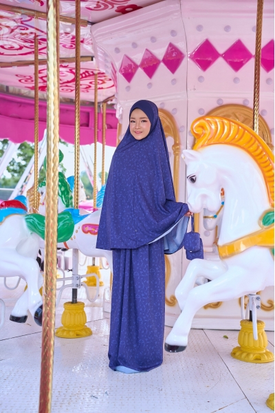Telekung Travel Eirha Dotter Saphhire 