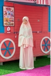 Telekung Travel Eirha Dotter Vanilla 