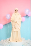 Telekung Travel Polkadot Mom Mellow Yellow