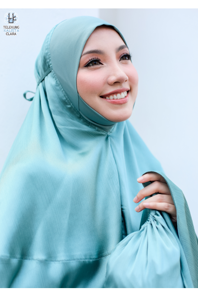 Telekung Helwa Turqoise