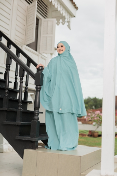 Telekung Mikayla Turqoise