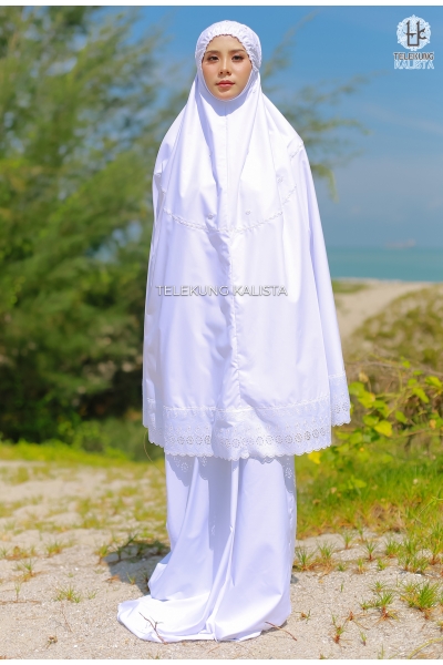 Telekung Khawlah (Putih)